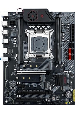 Jginyue X79 Gaming6 Ddr3 1866 Mhz 128gb Sata 3.0 Usb 3.0 Çift M.2 2011 Soket Atx Anakart