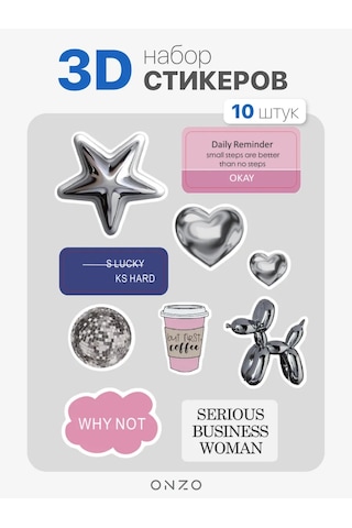 Onzo 3d Telefon Çıkartmaları Sticker Kitleri 412361082