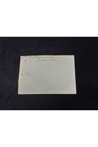 Deutsches Reich 1940 Yılında N Zi Dönemi 1döneminde Postadan Geçmiş Zarf 12 Pfennig Gama Haç Pullu