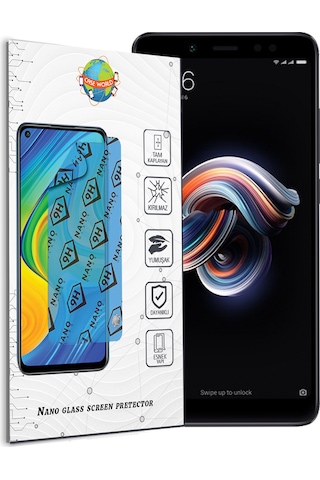 Xiaomi Redmi Note 5 Pro Nano Ekran Koruyucu Kırılmaz Esnek Cam