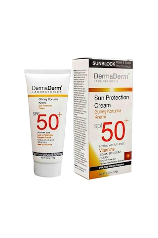 Dermaderm Koruyucu Güneş Kremi SPF50+ 100 G