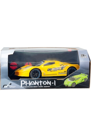 1:22 Phantom Gt Dört Yönlü Hareket Eden Uzaktan Kumandalı Araba S Çok Renkli