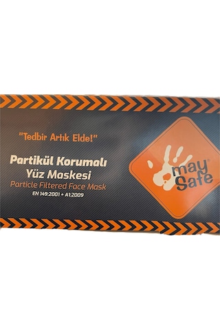 Maysafe Partikül Korumalı Yüz Maskesi 12 Li