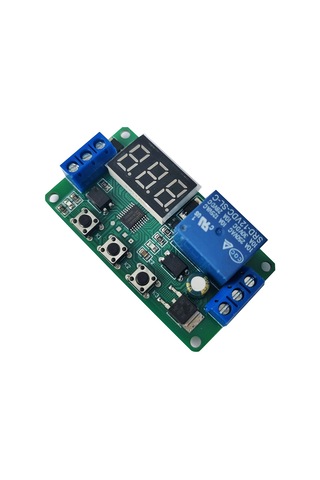 Singree 12v Led Gösterge Otomasyon Zaman Röle Modülü - 0.1sn-999dk Zamanlama Diğer