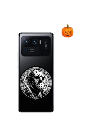 Dali Design Xiaomi Mi 11 Pro Uyumlu Şeffaf Kılıf Horror 5 Tasarımlı