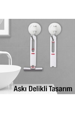 Ally Ezere Çok Amaçlı Taşınabilir Ev Araç Ofis Temizlik Paspası Mini Beyaz