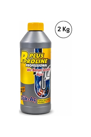 Dökaç Wc Lavabo Banyo Gider Açıcı 2000 Gr Güçlü Tıkanıklık Açıcı