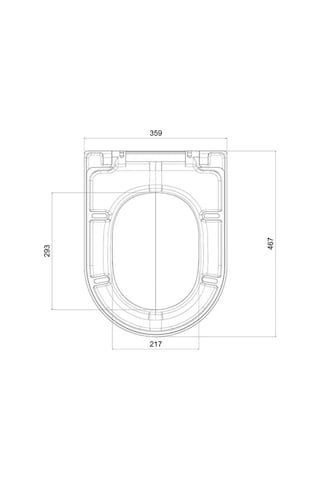 Tema Comfort Duroplast Klozet Kapağı 41224 Beyaz