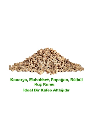 Bonnynice Bonny Nice Doğal Çam Pelet Evcil Kuş Kafes Altlığı 10 Kg 17 Lt 1 Adet