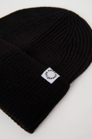 Defacto Kadın Dokuma Etiketli Triko Bere A6327AX24WNBK27 Siyah