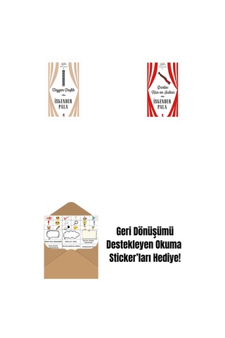 Neyzen Tevfik Ciltli + Darbe: Kan Ve Sultan Ciltli + Okuma Sticker'ları