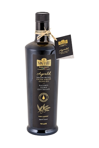 Sognare Ayvalık Erken Hasat Soğuk Sıkım Natürel Sızma Zeytinyağı 750 ML