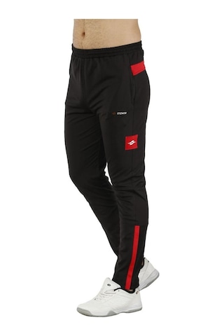 Crozwise Slim Fit - Erkek Siyah Spor Eşofman Altı - 2116-10 Siyah