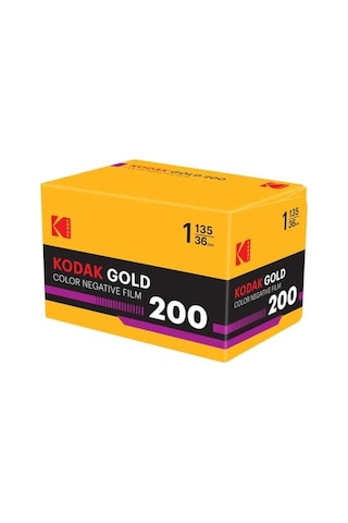 1 Gold200 35mm 36 Poz Renkli Negatif Analog Fotoğraf Filmi 135 Iso 200 Gün Işığı Retro 1980s