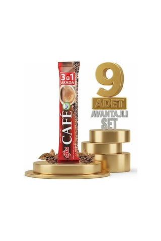 Afia 3ü 1 Arada Kahve Klasik 9x18 Gr Diğer