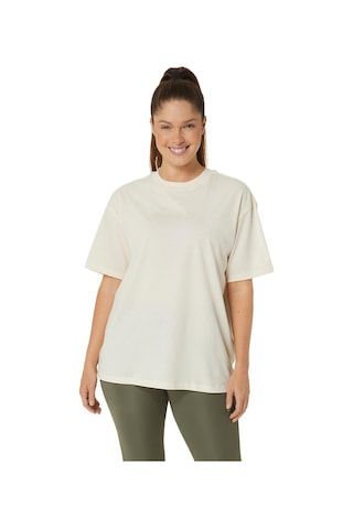 Asics ASICS LOGO TEE Bej Women Kısa Kollu Tshirt 2032C843-201