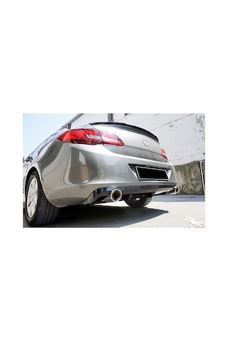 Opel Astra J Sedan Opc Difüzör + Egzoz Görünüm Parlak Siyah Difizör 2011 Ve Üzeri Arka+bodykit+ek