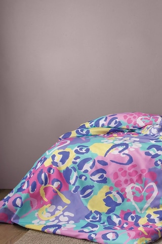 Pinky 210 Tc 83 Tel Dijital Pamuk Saten Tek Kişilik Nevresim Takımı Çok Renkli