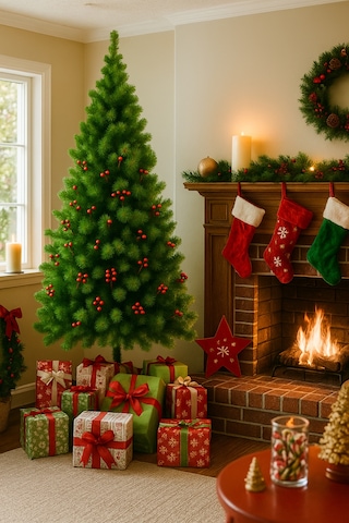 Waldern Premium Kokinalı Yeşil 180 Cm Ağaç 180 CM