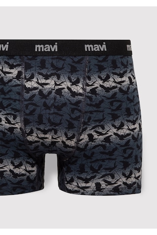 Mavi - Baskılı Gri Boxer 0910455-32174 Gri