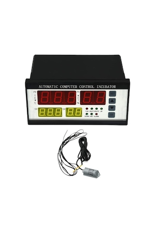 Xm-18 Ac 220v Dijital Nem Ve Sıcaklık Kontrol Cihazı Otomatik Kuluçka İnkübatör Termostat 220v