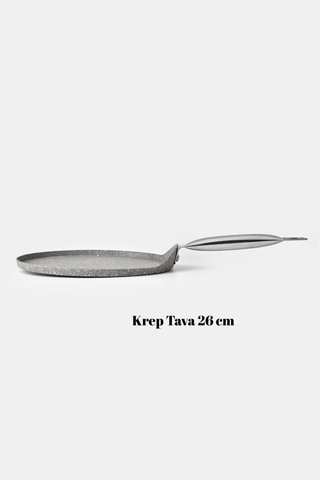 Urla Krep Tava Gri 26 Cm Gri