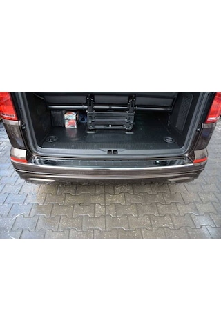 Vw T6 Transporter Krom Arka Tampon Eşiği Tek Kapı 2015 ve Sonrası