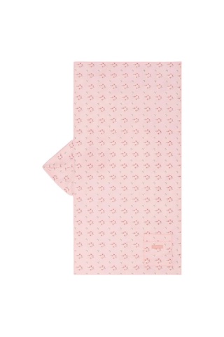 Flamingueo Kapüşonlu Mikrofiber Çocuk Havlu Rosie Pembe