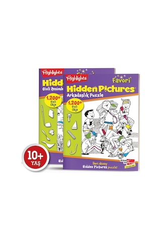Focus_Gelişim Favori Hidden Pictures 2'Li Set
