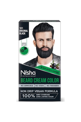 Sakal Boyama Seti 60ml,10dk Bekleme Süresi Amonyak Paraben İcermez,cilde Leke Yapmaz Orjinal Black