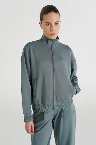 Hummel Sabrına Zıp Jacket Kadın Fermuarlı Ceket Yeşil