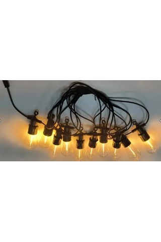 Jenerik 5m 10 Led Fişli Gün Işığı Mz-16- Çok Renkli