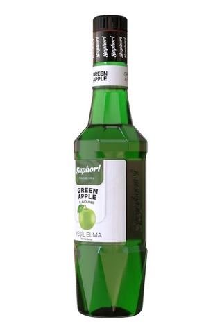Saphori Yeşil Elma Aromalı Kokteyl Şurubu 700 Ml