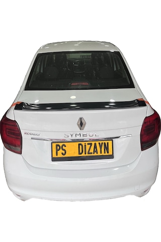 Renault Symbol 2015 Sonrası Plastik Boyasız Spoiler