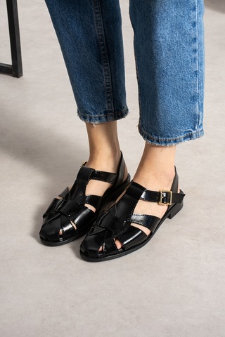 Wolk Shoes Asel Kadın Sandalet Siyah