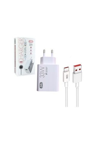 Xiaomi Mi 10t Pro Şarj Aleti 33w Hızlı Şarj Adaptörü Ve 5a Kablosu
