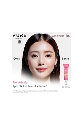 Pure Beauty Cc Krem Spf50 Pa++++ Ivory 30 Ml 00