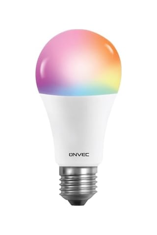 Onvec 2gen Tuya Wifi+bluetooth Destekli 9 W Rgb Çok Renkli Akıllı Led Ampul, 2.4 Ghz, Onvec, Amazon Alexa Ve Google H Diğer