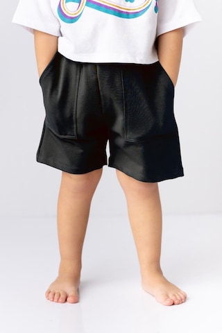 Zeyland Unisex Cepli Basic Şort-sıyah Siyah