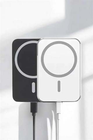 Kablosuz Şarj Aleti Magsafe Araç Içi Manyetik Şarj 15w Apple Uyumlu iOS Uyumlu