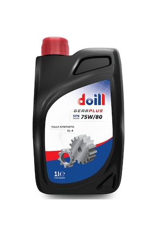 Doill Gearplus 75W-80 Tam Sentetik GL-5 / GL-4 /GL-4 Plus Manuel Şanzıman Yağı 1 L