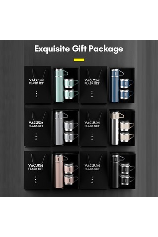 Padalink 500ml 304 Çelik Termos Bardak, 12 Saat Isı Saklama, Sızıntı Engeli, Ev/ofis/dışarı Kullanıma Uygun, Kapak Bardak Olarak Kullanılabilir, Siyah Paket Yok Siyah