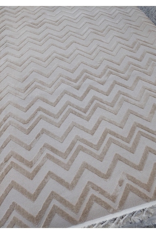 İpek Lüx 160x230 4m2 Polyester İplik Dokuma Vizon