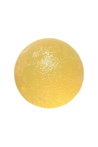 Cando 1491 Hafif Sıkma Egzersiz Topu Sarı