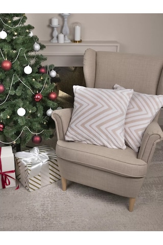 Tessolo Home Dekoratif Yastık Kılıfları 50x50 2 Parça 183666715 Bej