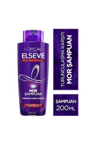 L'Oreal Paris Elseve Mor Şampuan 2 x 200 ML