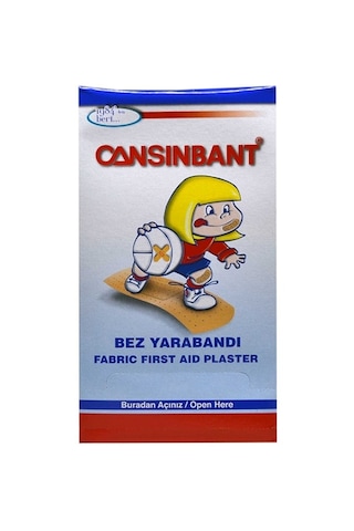 Cansınbant Bez Yarabandı 300 Adet Cansınbant Bez Yarabandı 300 Adet