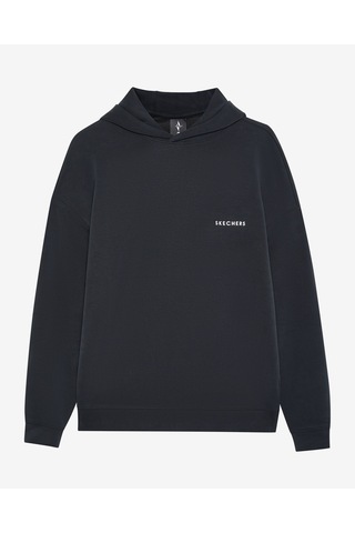 Skechers M Soft Touch Hoodie Sweatshirt Erkek Siyah Sweatshirt S242156-001 Siyah