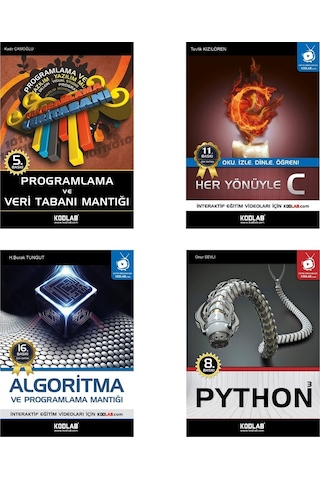 Programlamaya Giriş Seti 2-4 Kitap Takım- Kodlab