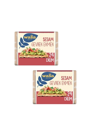 Sesam Gevrek Ekmek Susamlı Diyet Ekmek 275 Gr. X 2 Adet